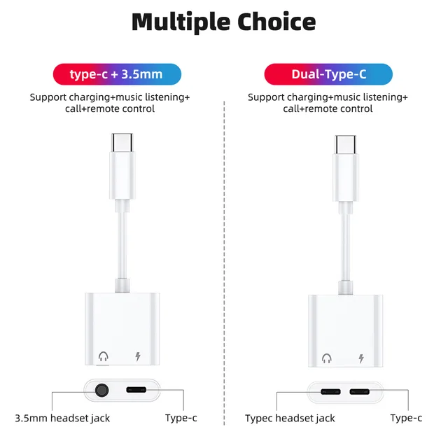 Adaptador USB-C para Áudio 3,5 mm para Dispositivos Samsung