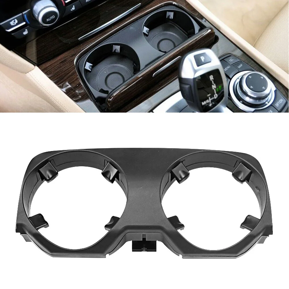 

Car Cup Holder Outer Cover 51169179820 For BMW 7 Series 730 740 F01 F02 F04 08-15 Water Bottle Holder Bracket Accessories