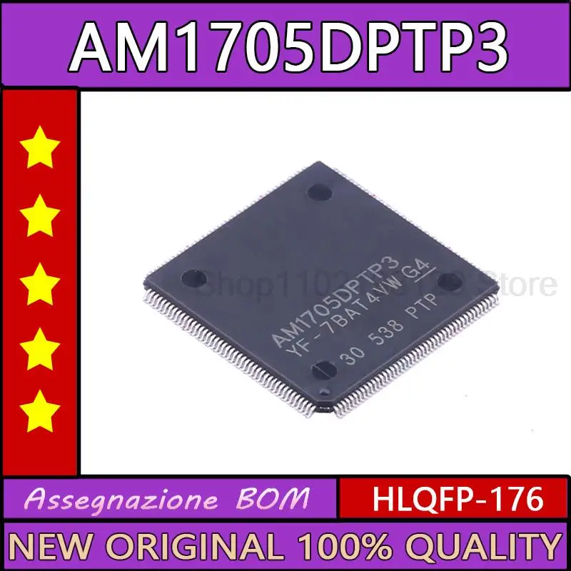 

Оригинальный AM1705DPTP3 IC MPU SITARA 375 МГц 176HLQFP