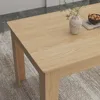 Extendable Dining Table for 6-10 Person, Wooden Dining Room Table, Meeting for Small Kitchens, Dining Office Areas 4
