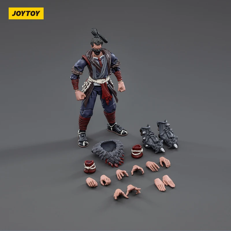 

In Stock 100% Original JOYTOY Dark Source JiangHu Wuzun Sect Tengtian Yue 1/18 Game Character Model Movable Doll Art Collection