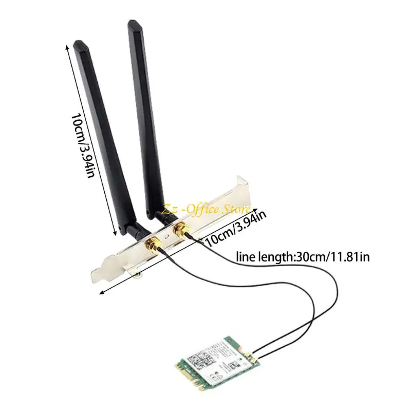85DC Wi-Fi M.2 무선 어댑터 네트워킹 카드 호환 더블 밴드