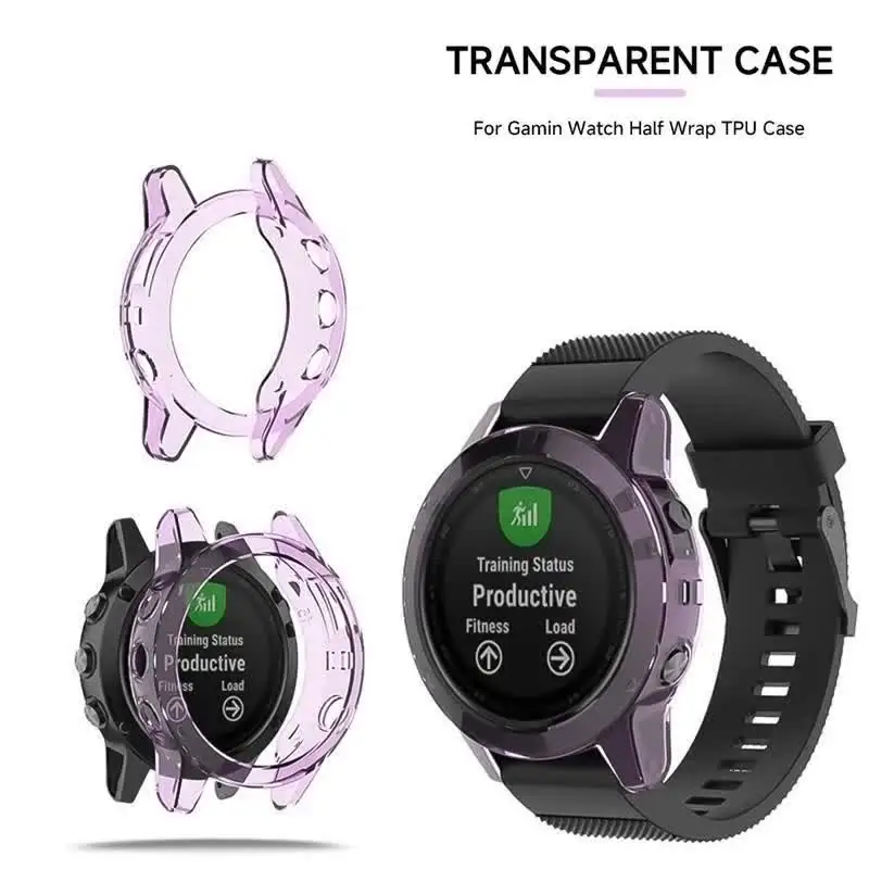 RuenTech Custodia compatibile con Garmin Fenix 6 Pro Saphir