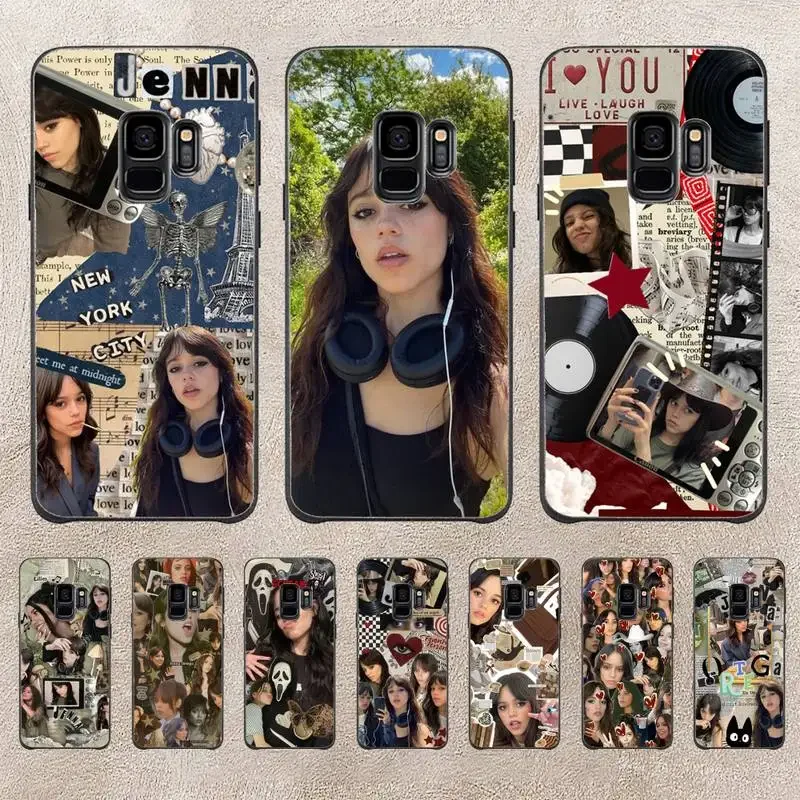 

J-Jenna Ortega Aktor Phone Case For Samsung Note 8 9 10 20 Note10Pro 10lite 20ultra M20 M51 Funda Case