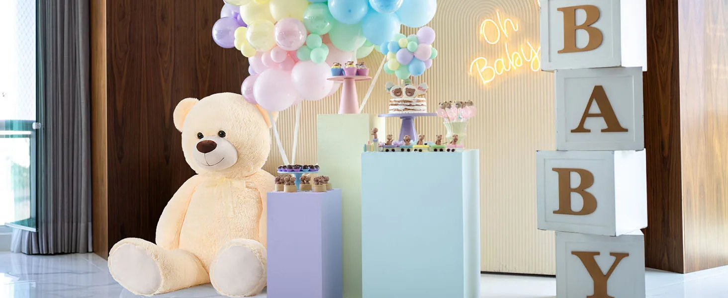 Large Teddy Bear Baby Shower Decoration
