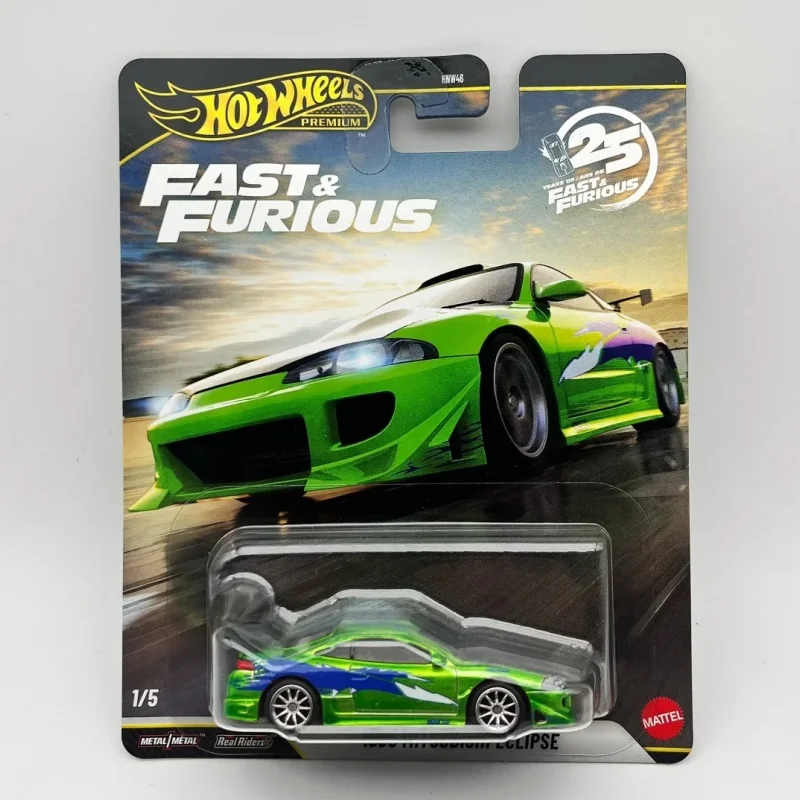 Hot Wheels HNW46 Fast & Furious N Case Serise Mitsubishi Eclipse Car Die Cast Model Car Toys Surprise Collection Decoration Gift - Image 2