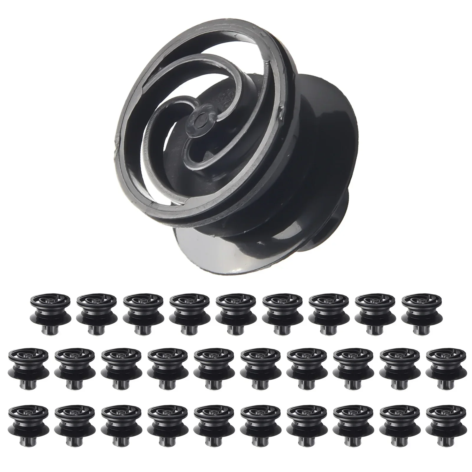 30PCS Interior Door Trim Panel Card Clips For Golf For Passat B5 3B0868243 Car Plastic Rivets Fasteners Panel Card Clip