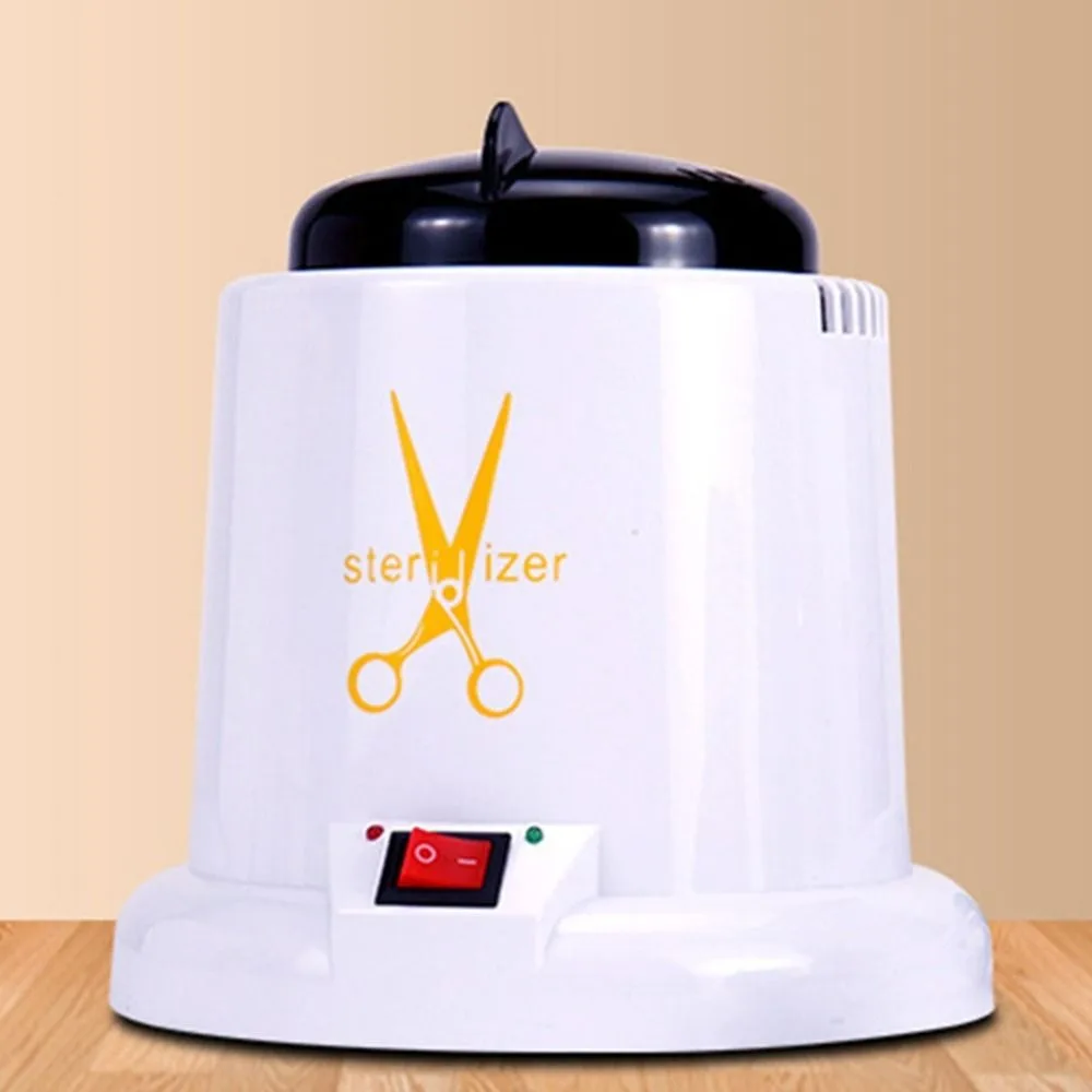 

Стерилизатор для ногтей со спиртом, дезинфектор, инструмент для маникюра, металлические инструменты для нейл-арта, стерилизатор со стеклянными шариками высокой температуры