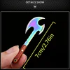 Mini Axe Unwrapping Package Keychain Small Vegetable Knife Carrying Knife ECD Mini Gift Knife Unwrapping Express Knife 3