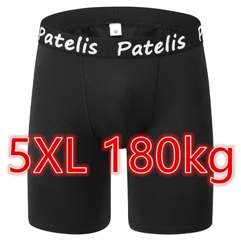 Camicia di grandi dimensioni Трусы Muжjavе Muж Kami Трусы Bóxeres Boxer da uomo 5XL per pantaloncini di grandi dimensioni da 90-185 kg Biancheria intima confortevole 1