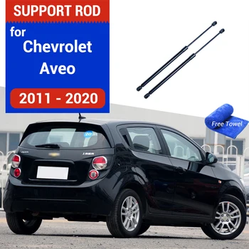 Supporto per porta posteriore auto per Chevrolet Aveo Sonic Holden Barina 2011-2020 Barre puntone per asta idraulica a molla Accessori auto