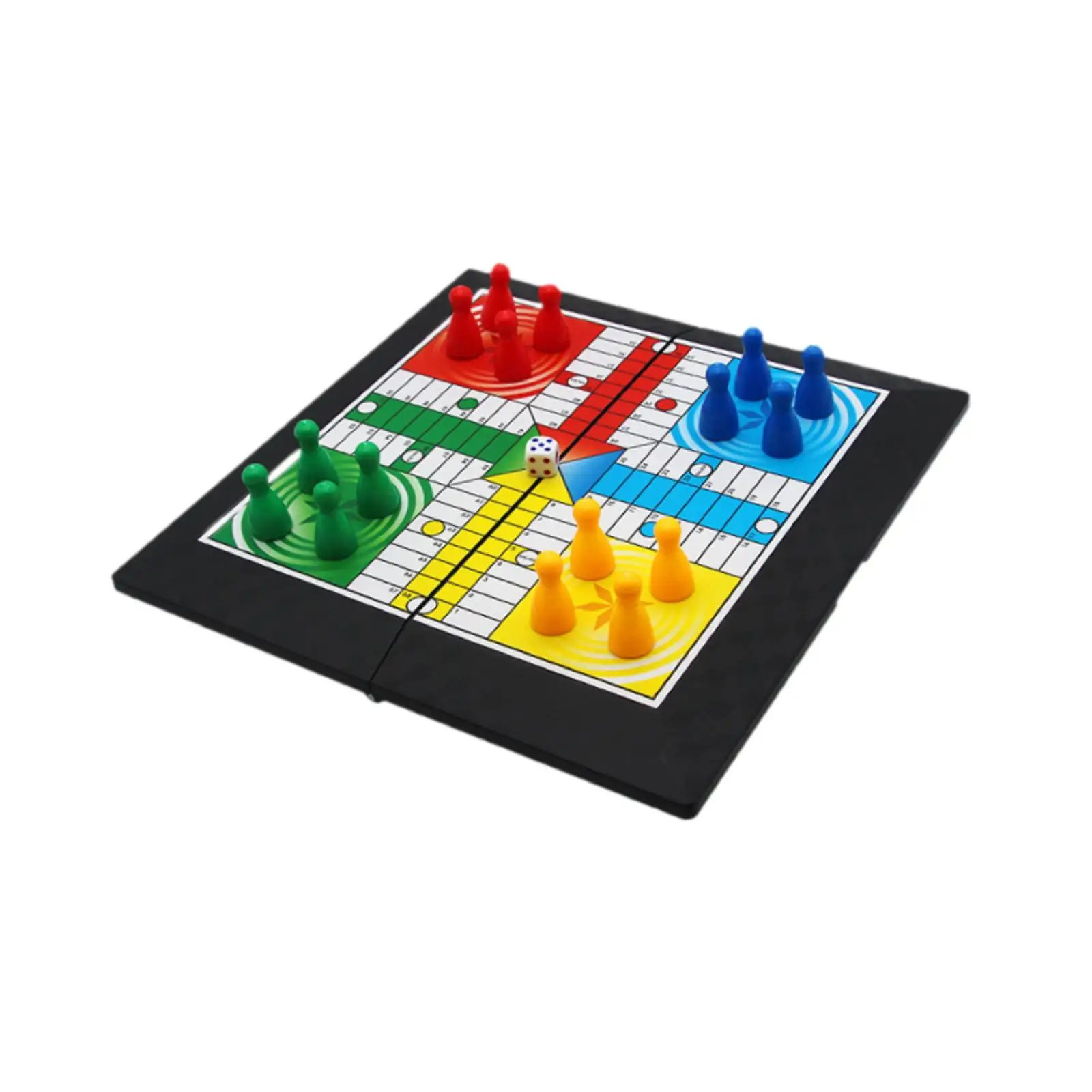 Ludo Classic Toy Board Game with Foldable Board Intellectual Toy Kids Ludo Classic Toy Board Game with Foldable Board Intellectual Toy Kids