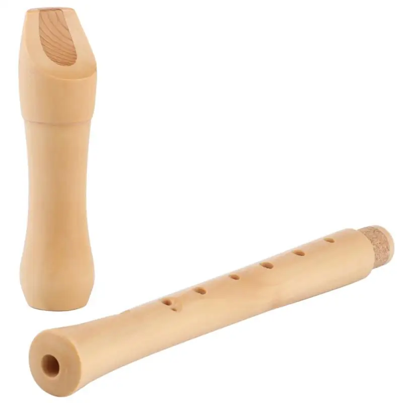 Wooden Blockfl&ouml;Te Soprano Recorder Instrument With Hard Case Baroque Fingering C Key Britain-Style Wooden Recorder Instrument
