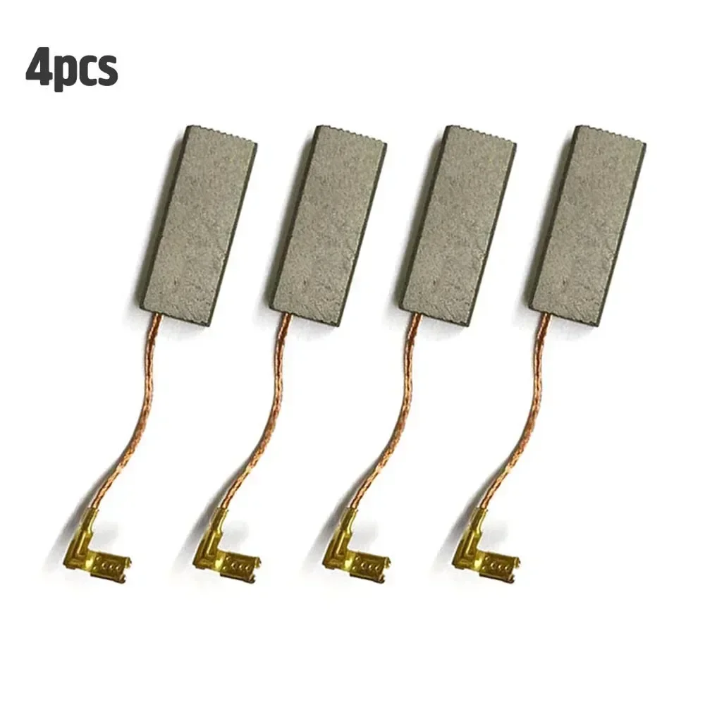 4Pcs 6.2x11.2x29mm Carbon Brush For McCulloch 2200 Chain Saw X73 Woodshark 350 400 D94 Rotary Hammer Drill Angle Grinder