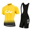 2023 LIV Women Team Bike Summer Cycling Jersey bib shorts Set Road Bicycle Jerseys MTB Bicycle Wear Breathable Cycling Clothing 3