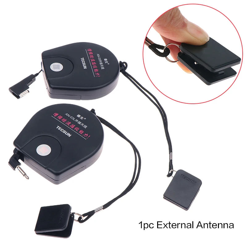 Tecsun AN05/AN03 Antenna esterna per ricevitore radio Antenna PL-660 PL-380 PL-310ET PL-330 Migliora il segnale migliorato della banda SW - immagine 6