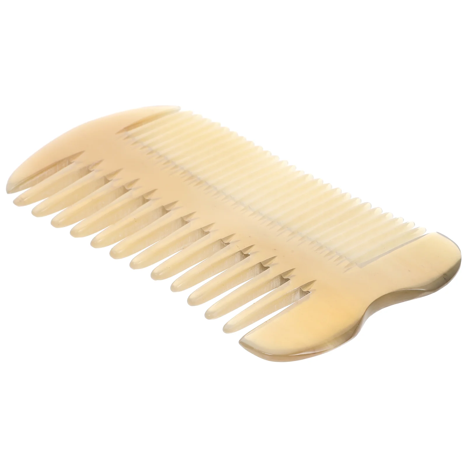 

OX Horn Comb Double- Sided Wide Pocket Comb Anti- Static Hair Comb for All Hair