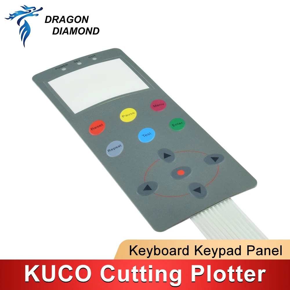 Vinyl Cutting Plotter KUCO TENETH Key Panel Film Operation Panel