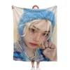 Hot-KPOP-Like-Stray-K-Kids Fashion Blanket Printed Throw Blanket Plush Fluffy Flanne Soft Throws for Sofa Couch and Bed 5