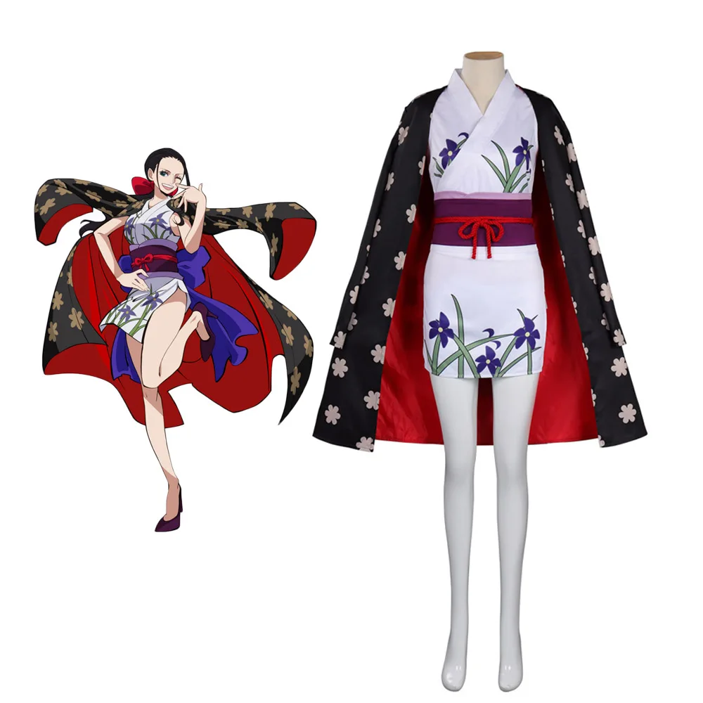 

Костюм Робина из аниме One Piece Onigashima Робин, косплей, полный комплект, изготовленный на заказ