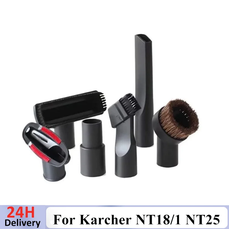 Für Karcher NT18/1 NT25/1 NT30/1 NT38/1 WD1 WD2 WD3 WD4 WD5 MV3 MV5 DS550 Düse Sauber Werkzeug Pinsel Staubsauger Zubehör