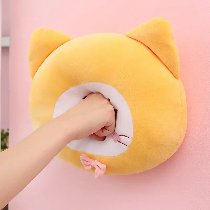 Cute Star Body Pillow Decorative Stuffed Cushion Anime Cat Plush Body Pillow Removable Gaming Chair Cushion Home Decoration 2
