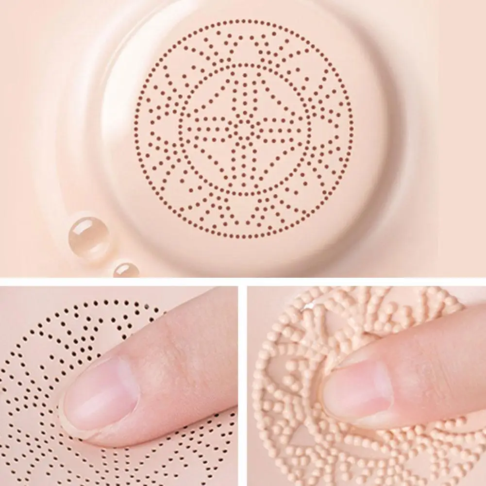 Avocado BB Cream Air Cushion Face Foundation Mushroom Waterproof Brighten Concealer Base Makeup New Head Cosmetic Whit X7I6