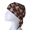 New Skull Print Pirate Hat For Men 's Cap Helmet Riding Cylcing Caps Cotton Male Caps Outdoor Hiphop Dancing Headscarf Headgear 2