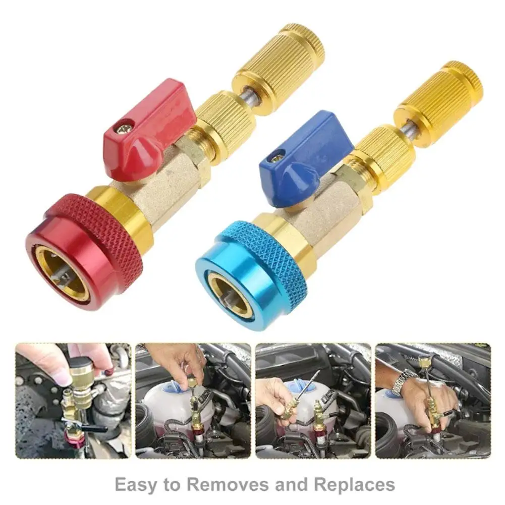 R134A Valve Core Wrench Auto Air Condition Valve Quick Remover Tool New Protable Manual Installer Repair Tools