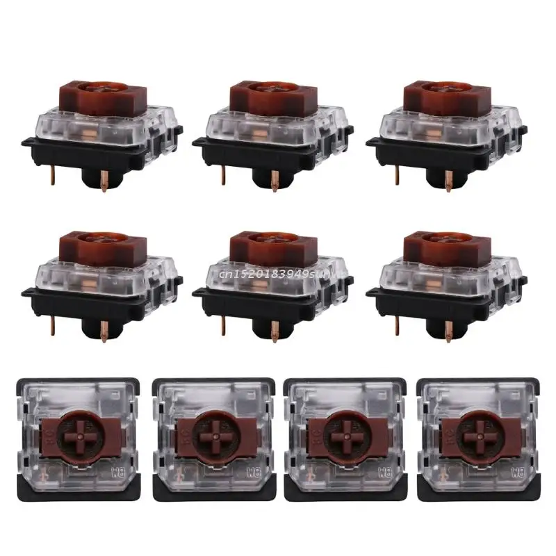10Pcs Ultra-Slim Low Profile Gateron Switches for Customized Mechanical Keyboards