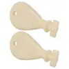 2 Pcs Tissue Box Key Toothpaste Bathroom Paper Towel for Dispenser Toilet Abs Plastic Keys 2