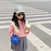 Winter Fashion Girl Messenger Backpack Kids Candy Color Bag Cute Shoulder Packet Baby Coin Purse Handbag Children's Day Gift 3
