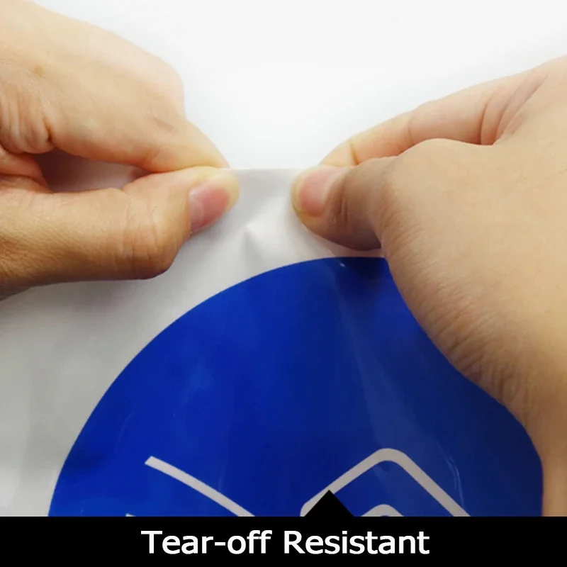 레이저 잉크젯 프린터에 대 한 10pcs A4 자체 접착 PP 합성 종이 방수 떼어 내기 방지 스크래치 라벨 스티커