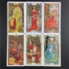 Golden Art Nouveau Tarot Cards Exquisite Packaging Tarot Deck with Guidebook English Version Tarot Oracle Cards for Beginners 3