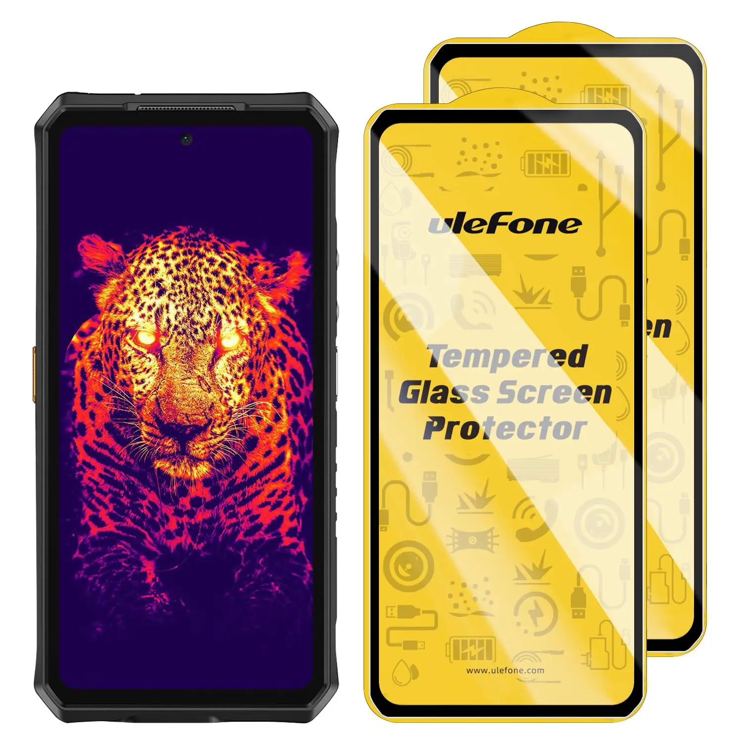 Premium 2-Pack HD Anti-Fingerprint Tempered Glass Screen Protector