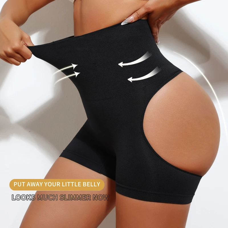 Women High Waist Shaping Control Panty Butt Lifter