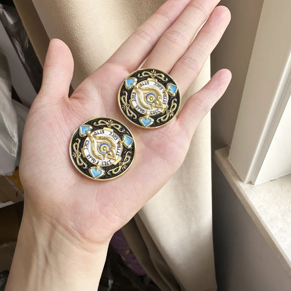 어벤츄린 부시 메탈 칩 코인 게임, 혼카이: 스타 레일 코스프레 액세서리 - AliExpress