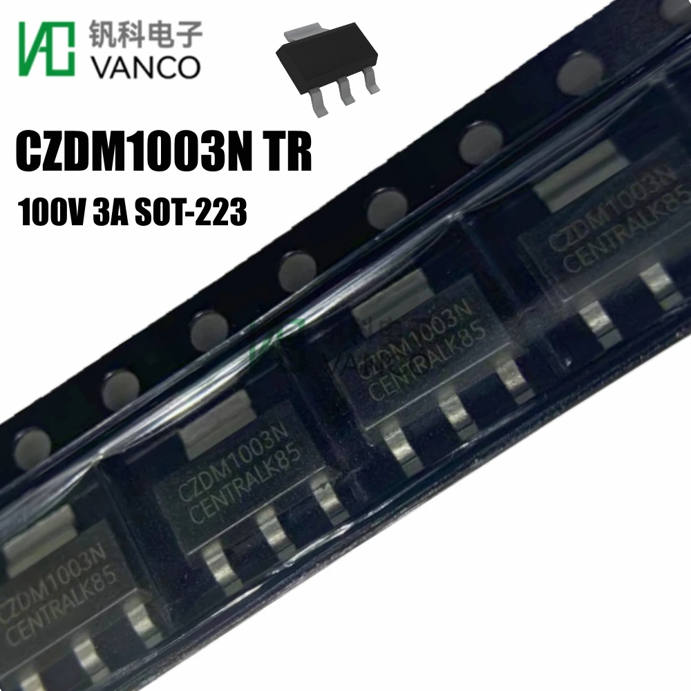 Nuovo Kit Transistor Originale 10/20/50/100Pcs Czdm1003N Tr Mosfet N-Ch 100V 3A Sot-223 In Magazzino