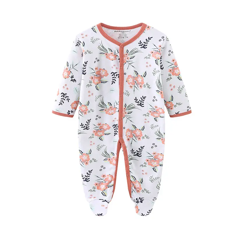 1 Piece Baby Girl Cotton Romper