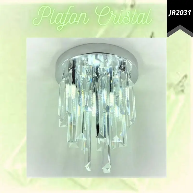 Хрустальный светильник Plafon Redondo/Inox 20 см-soquete G9 (JR2031) | Освещение