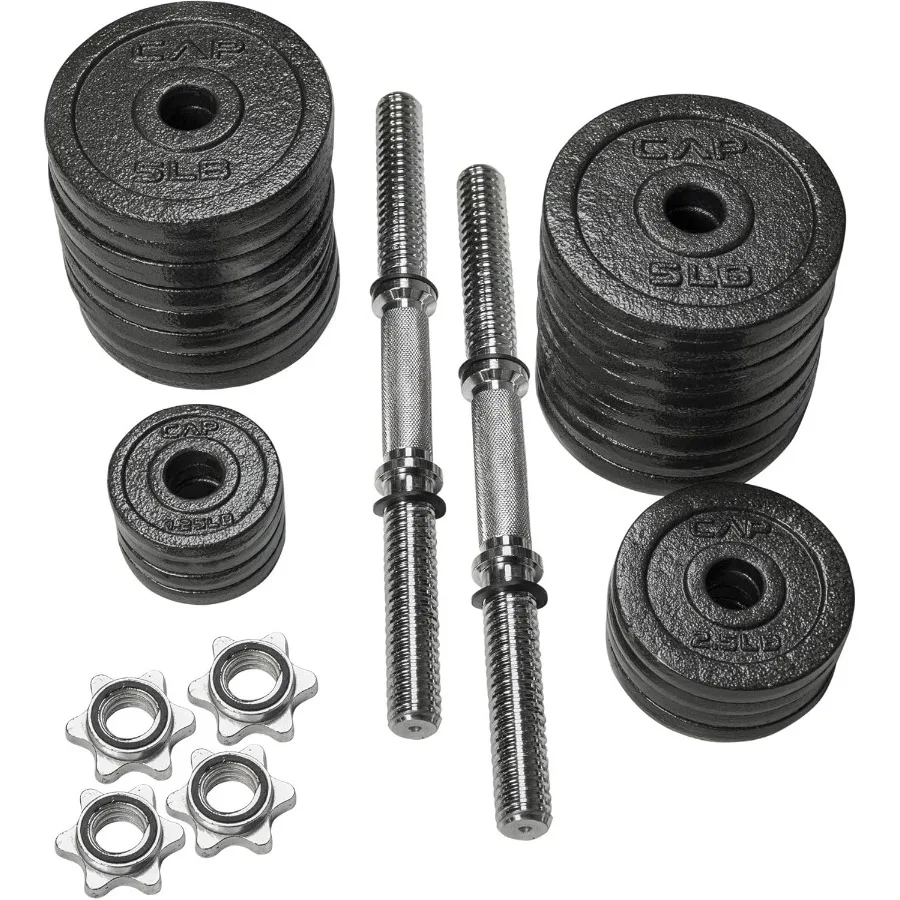 Adjustable Dumbbell Weight Set |105 LB, Pair