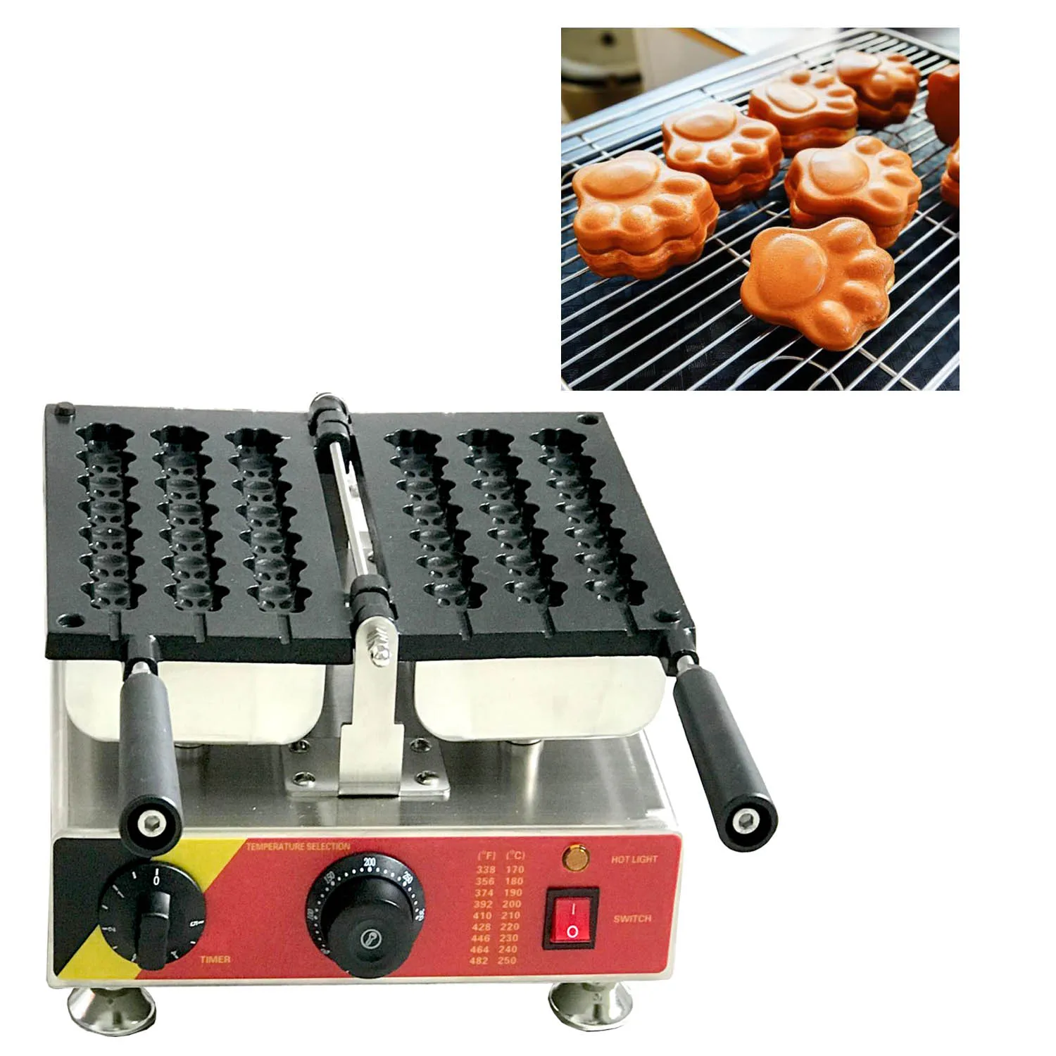 Fast Shipping 220240v Or 110v Mixed Type Hot Dog Maker Lolly Waffle