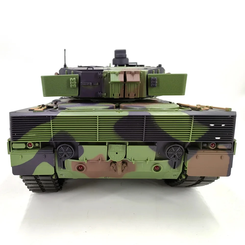 1:16 Henglong 3889 German Leopard Heavy Tank Simulated Sound Effect Metal Rocker Arm Remote Control War Car 6