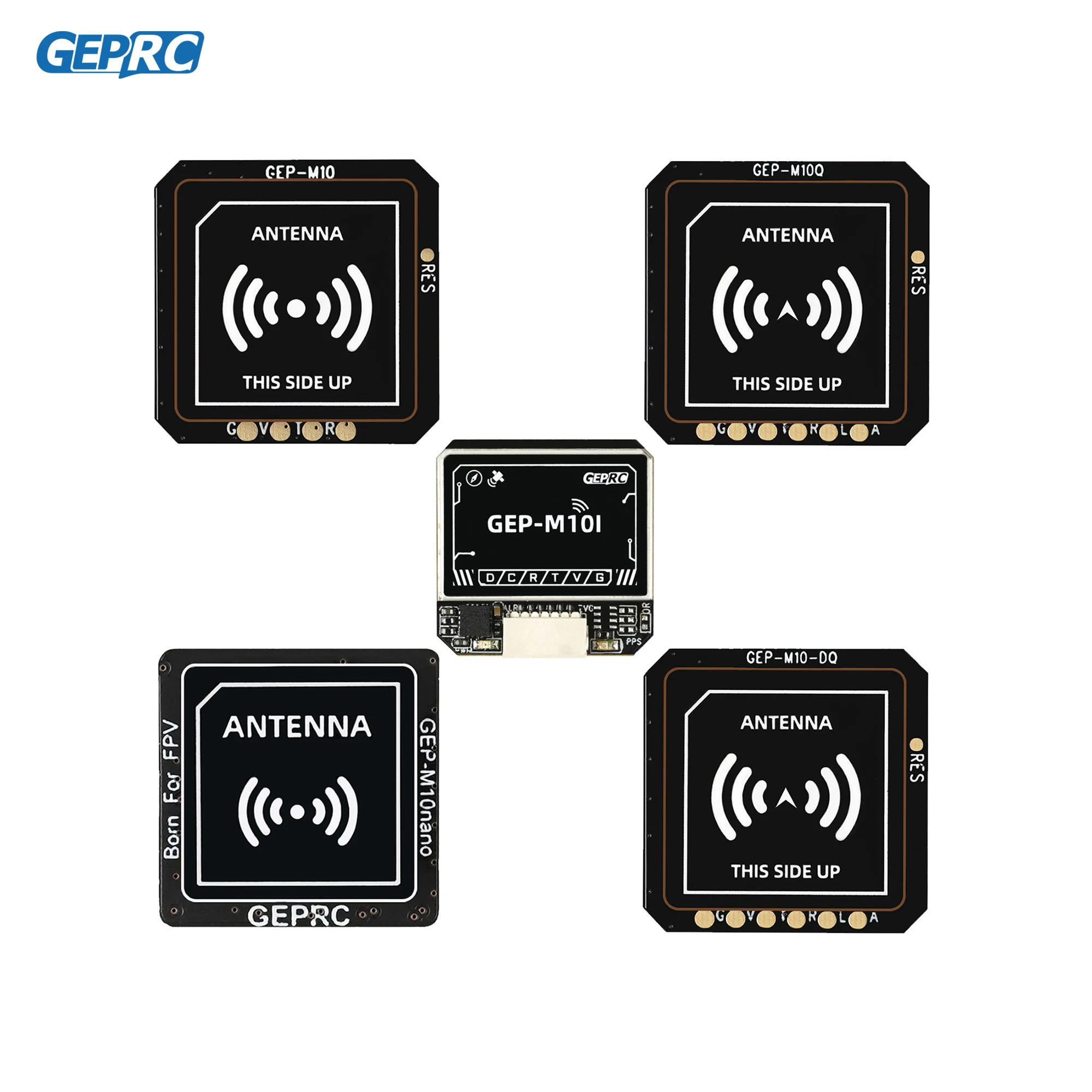 GEPRC GEP-M10 Series GPS Built-in Flash Chip QMC5883L Magnetometer DPS310 Barometer Accurate and Farad Capacitor for FPV Drone
