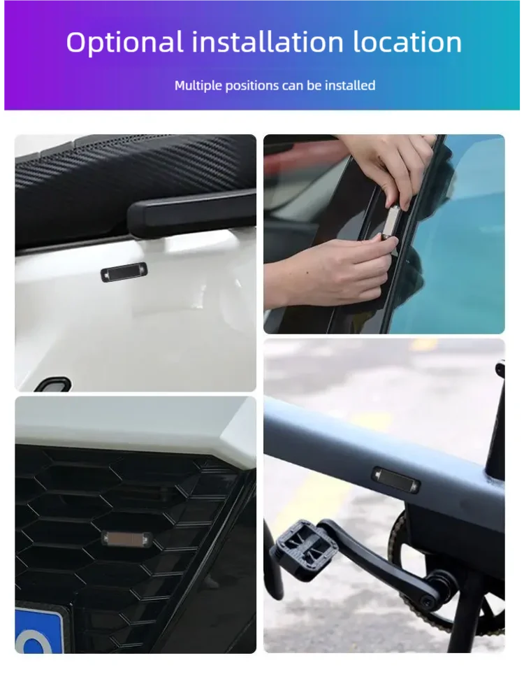 Car Mini LED Solar Power Warning Light Night Security Simulated Alarm Wireless Anti-Theft Caution Lamp Strobe Dummy Alarm Lamp - Image 12