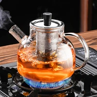 1800ML Home And Kitchen Transparent Glass Water Jug Camping Water Bottle Cold Coffee Pot Coffeeware Teaware Drink ItemsKettle 2