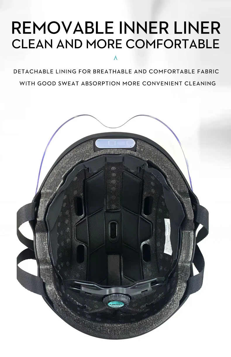 1080P Helmet Camera Motorcycle Bicycle Safety Helmet For Mobility Scooters And Sports Action Anti-shake Extreme Sport Recorder