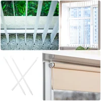 Mini Venetian Blind Rod Office Smart Curtains Blinds Pp Slats Window Opener Pole 2