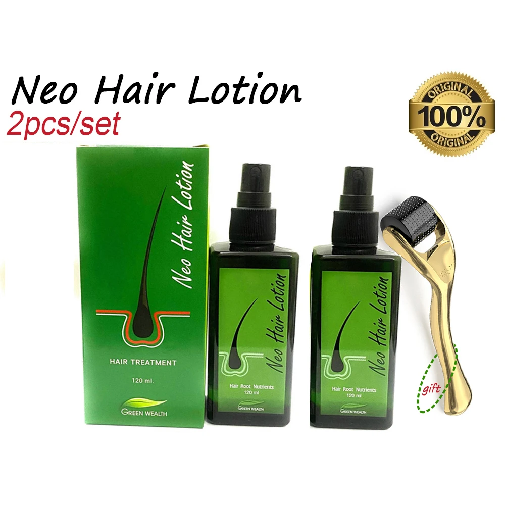 2Pcs120MLNEOHairGrowthLotionSprayLongHairLotionSpray