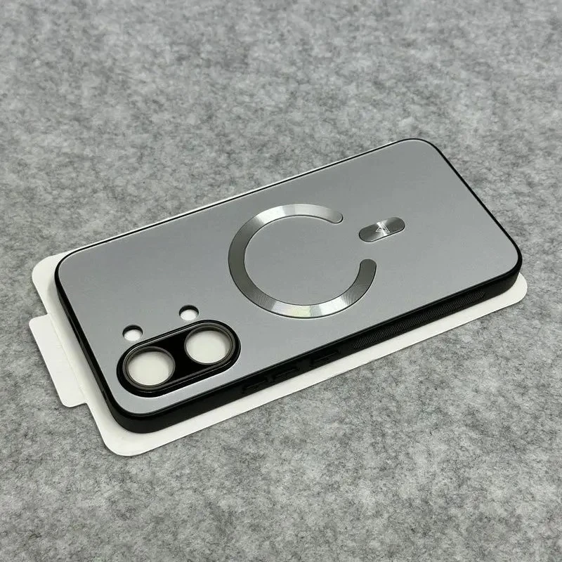 Galvanisierte Acryl-Hartschale für Magsafe-Hülle für POCO X8 Pro Max Redmi Turbo 5 Max Linsenschutz Magnetische Kabellose Ladeabdeckung – Detail 1